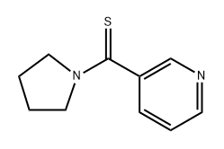 pyridin-3-yl(pyrrolidin-1-yl)methanethione Structure