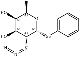 Phenyl 2-azido-2,6-dideoxy-1-seleno-α-D-galactopyranoside Structure