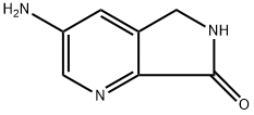 7H-Pyrrolo[3,4-b]pyridin-7-one, 3-amino-5,6-dihydro- 구조식 이미지