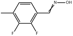 Benzaldehyde, 2,3-difluoro-4-methyl-, oxime Structure