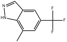 7-methyl-5-(trifluoromethyl)-1H-indazole Structure