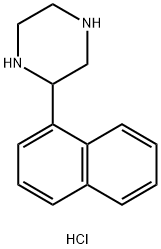 2-(Naphthalen-1-yl)piperazinehydrochloride Structure