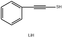 Ethynethiol, 2-phenyl-, lithium salt (1:1) Structure