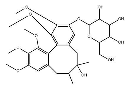 Schisandroside B Structure