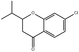 7-chloro-2-isopropylchroman-4-one Structure