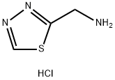 1,3,4-Thiadiazole-2-methanamine, hydrochloride (1:2) 구조식 이미지