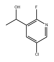 1-(5-Chloro-2-fluoropyridin-3-yl)ethanol Structure