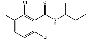 2,3,6-Trichloro-N-(1-methylpropyl)benzamide Structure