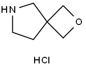 2-Oxa-6-azaspiro[3.4]octane, hydrochloride (1:1) 구조식 이미지