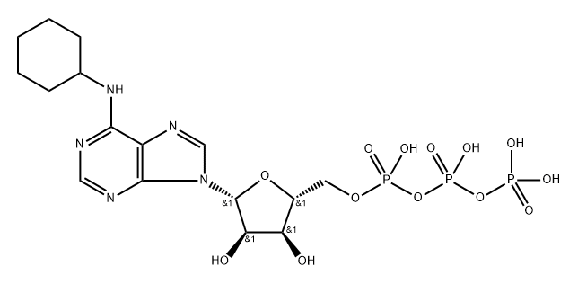 6-cHe-ATP 구조식 이미지