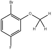 1-bromo-4-fluoro-2-(methoxy-d3)benzene Structure