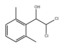 2,2-dichloro-1-(2,6-dimethylphenyl)ethanol Structure