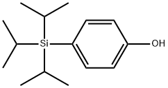 4-[Tris(1-methylethyl)silyl]phenol Structure