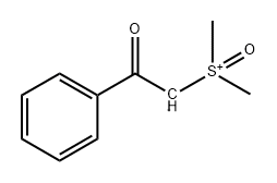 2-(Dimethyl (oxo)-λ6-sulfanylidene)-1-phenylethan-1-one Structure