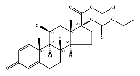 Loteprednol Impurity 구조식 이미지