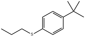 (4-(tert-butyl)phenyl)(propyl)sulfane Structure