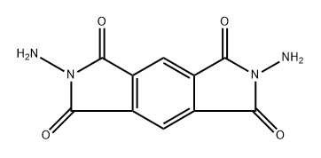 1,2,4,5-Benzenetetracarboxylic1,2:4,5-diimide,N,N'-diamino-(8CI) 구조식 이미지