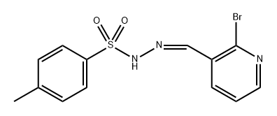 N'-((2-bromopyridin-3-yl)methylene)-4-methylbenzenesulfonohydrazide Structure