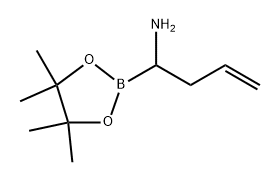 1,3,2-Dioxaborolane-2-methanamine, 4,4,5,5-tetramethyl-α-2-propen-1-yl- Structure