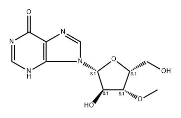 3'-xylo-O-methyl-Inosine Structure