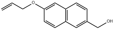 6-(2-Propen-1-yloxy)-2-naphthalenemethanol Structure