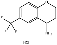 6-(Trifluoromethyl)chroman-4-amine hydrochloride Structure