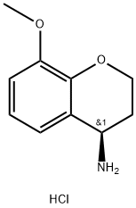 (R)-8-methoxychroman-4-amine hydrochloride Structure