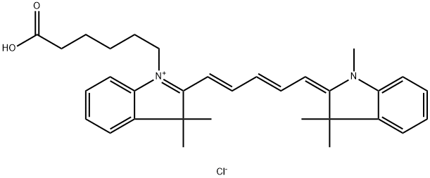 Cy5 Carboxylic acids Structure