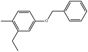 4-(Benzyloxy)-2-ethyl-1-methylbenzene Structure