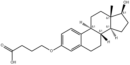 4-[[(17β)-17-Hydroxyestra-1,3,5(10)-trien-3-yl]oxy]butanoic acid Structure