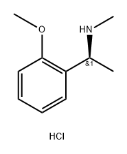(1S)-1-(2-methoxyphenyl)ethyl](methyl)amine hydrochloride Structure