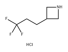 3-(3,3,3-trifluoropropyl)azetidine hydrochloride 구조식 이미지