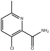 3-Chloro-6-methyl-2-pyridinecarboxamide Structure