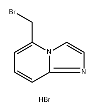 Imidazo[1,2-a]pyridine, 5-(bromomethyl)-, hydrobromide (1:1) Structure