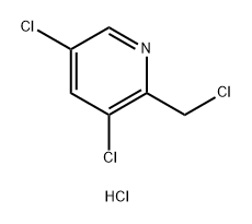 3,5-Dichloro-2-(chloromethyl)pyridine hydrochloride 구조식 이미지