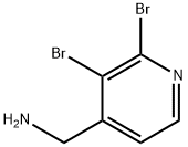 (2,3-dibromopyridin-4-yl)methanamine Structure