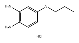 4-(Propylthio)benzene-1,2-diamine dihydrochloride Structure