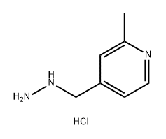 4-(Hydrazinylmethyl)-2-methylpyridine 2hcl Structure