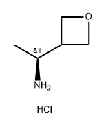 3-Oxetanemethanamine, α-methyl-, hydrochloride (1:1), (αS)- Structure