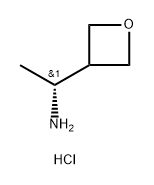 3-Oxetanemethanamine, α-methyl-, hydrochloride (1:1), (αR)- Structure