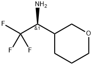 2H-Pyran-3-methanamine, tetrahydro-α-(trifluoromethyl)-, (αS)- Structure