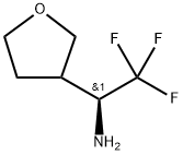 3-Furanmethanamine, tetrahydro-α-(trifluoromethyl)-, (αS)- Structure