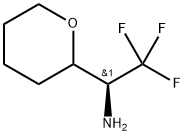 2H-Pyran-2-methanamine, tetrahydro-α-(trifluoromethyl)-, (αS)- Structure