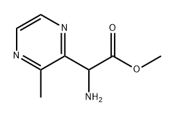 methyl 2-amino-2-(3-methylpyrazin-2-yl)acetate Structure