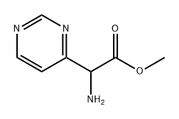 methyl 2-amino-2-(pyrimidin-4-yl)acetate Structure