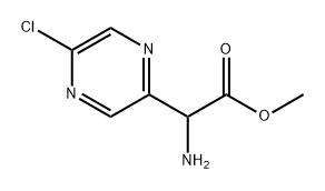 methyl 2-amino-2-(5-chloropyrazin-2-yl)acetate Structure