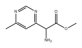 methyl 2-amino-2-(6-methylpyrimidin-4-yl)acetate Structure