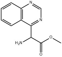 methyl 2-amino-2-(quinazolin-4-yl)acetate Structure