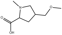 4-(Methoxymethyl)-1-methylproline Structure