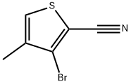 3-Bromo-4-methyl-2-thiophenecarbonitrile Structure